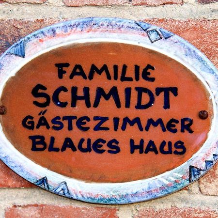 Apartamento Blaues Haus Glückstadt Exterior foto